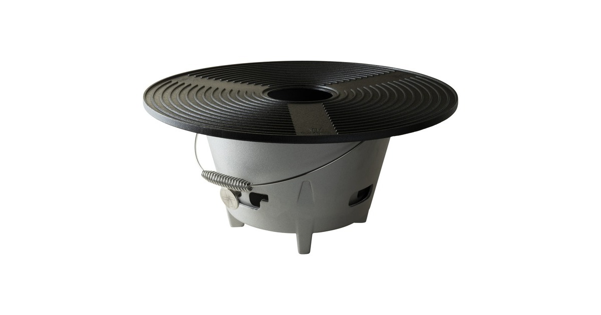 The WindmillPlancha grillplaat  (Zwart, 75 cm)