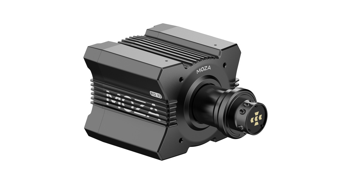 MOZAR12 V2 + FSR 2 + SR-P bundel  (Zwart, Basis, stuur en pedalen)