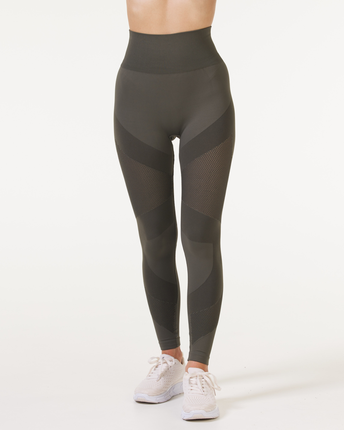 Bumpro Mesh Life Tights Dark Green