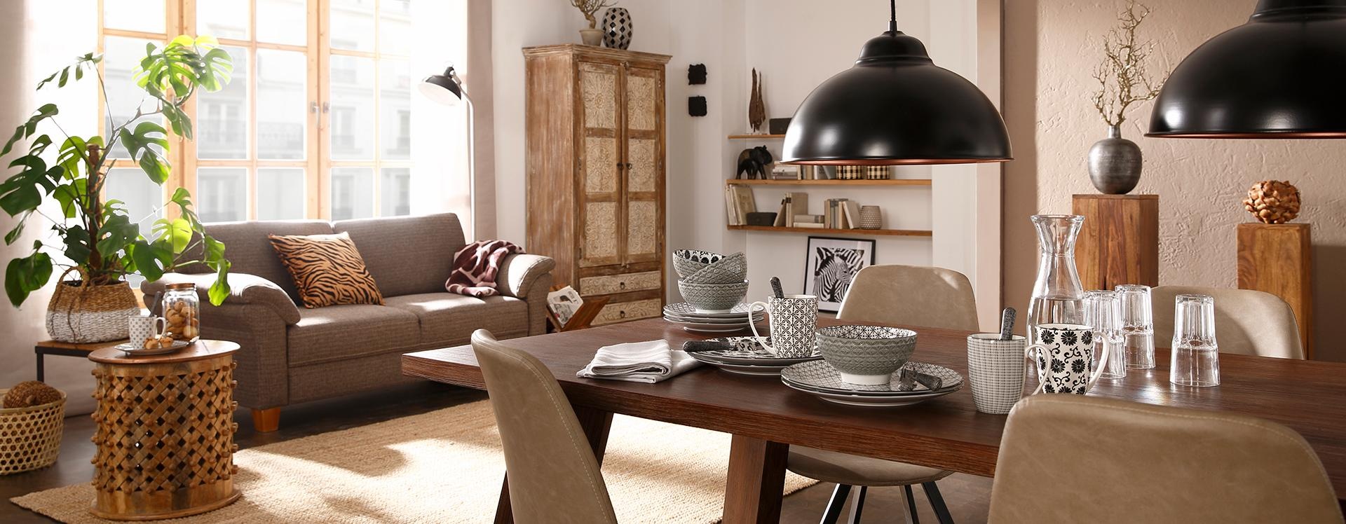 Home affaire Stauraumschrank »Malati« Breite 105 cm