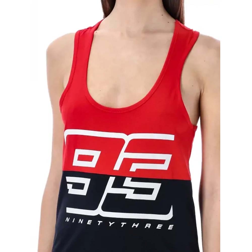 marc marquez - Débardeur femme 93 Ninety Three Bleu / Rouge