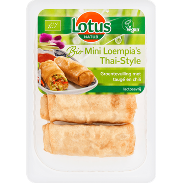 Lotus Natur Bio Mini Loempia's Thai-Style 200 g