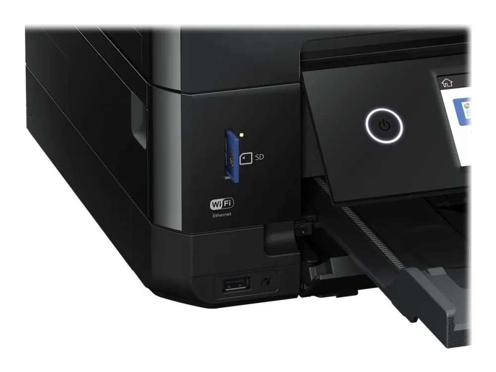 Epson Expression Premium XP-7100 Small-in-One - Multifunktionsprinter - farve - blækprinter - Legal (216 x 356 mm) (original) - A4/Legal (medie) - op til 11 spm (kopiering) - op til 15.8 spm (udskriver) - 120 ark - USB 2.0, Gigabit LAN, Wi-Fi(n) - so