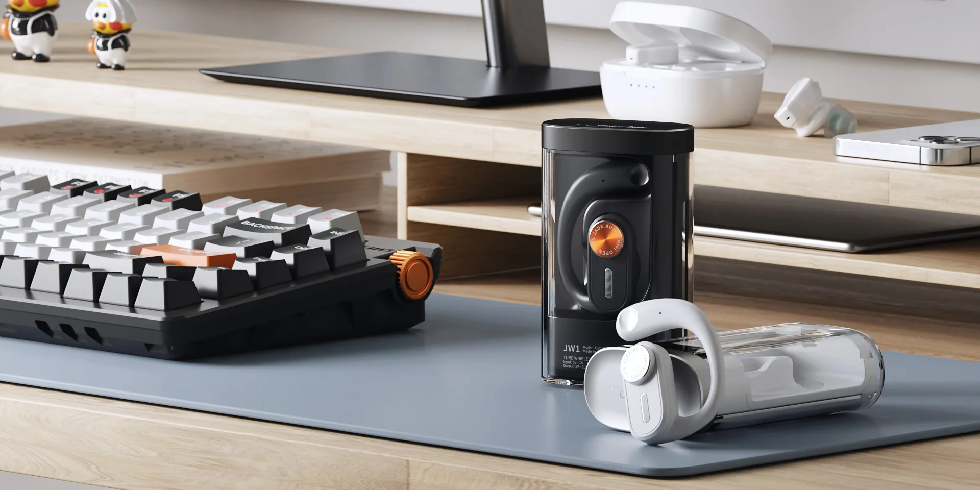 Jade Audio JW1 Blanc Écouteurs True Wireless