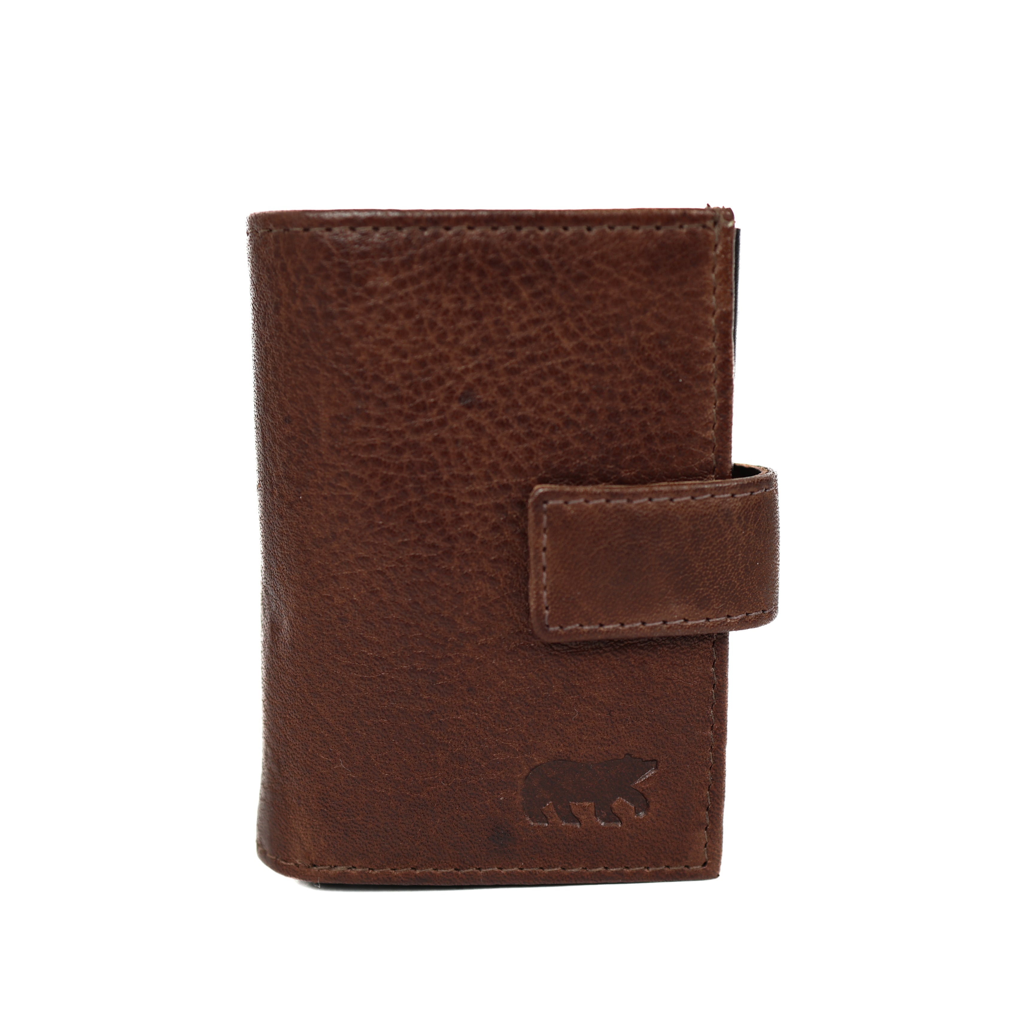 XL Pasjeshouder 'Mo' donkerbruin DARK BROWN
