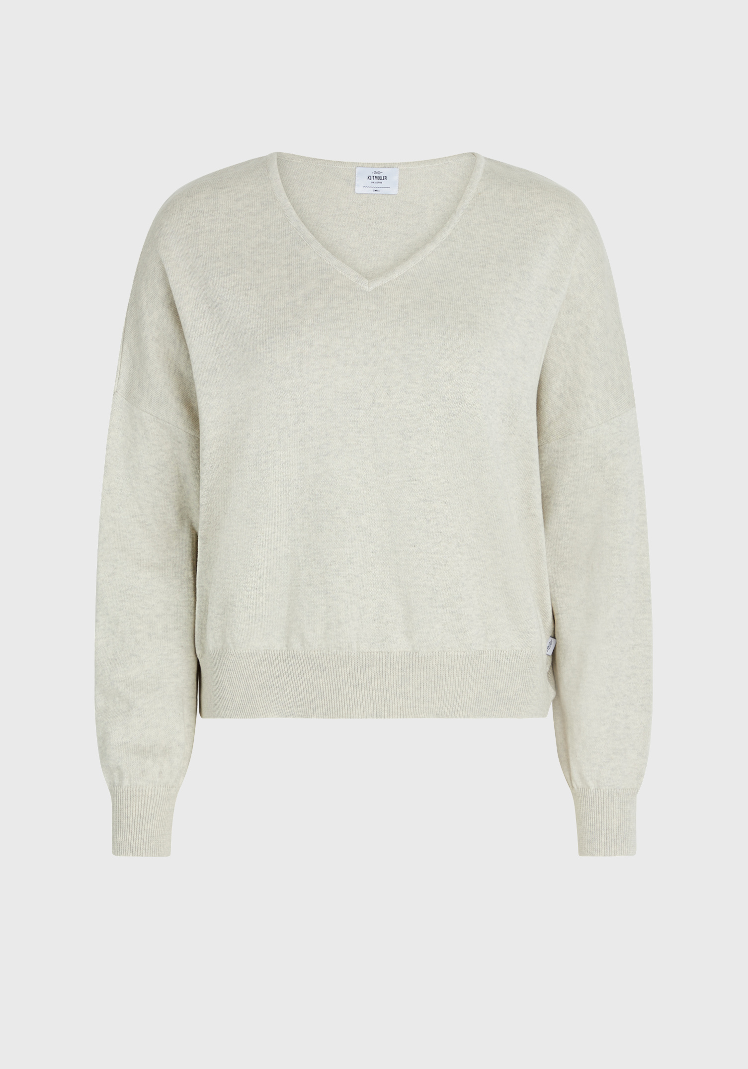 Klitmøller Collective Strickpullover Randi Cream Melange