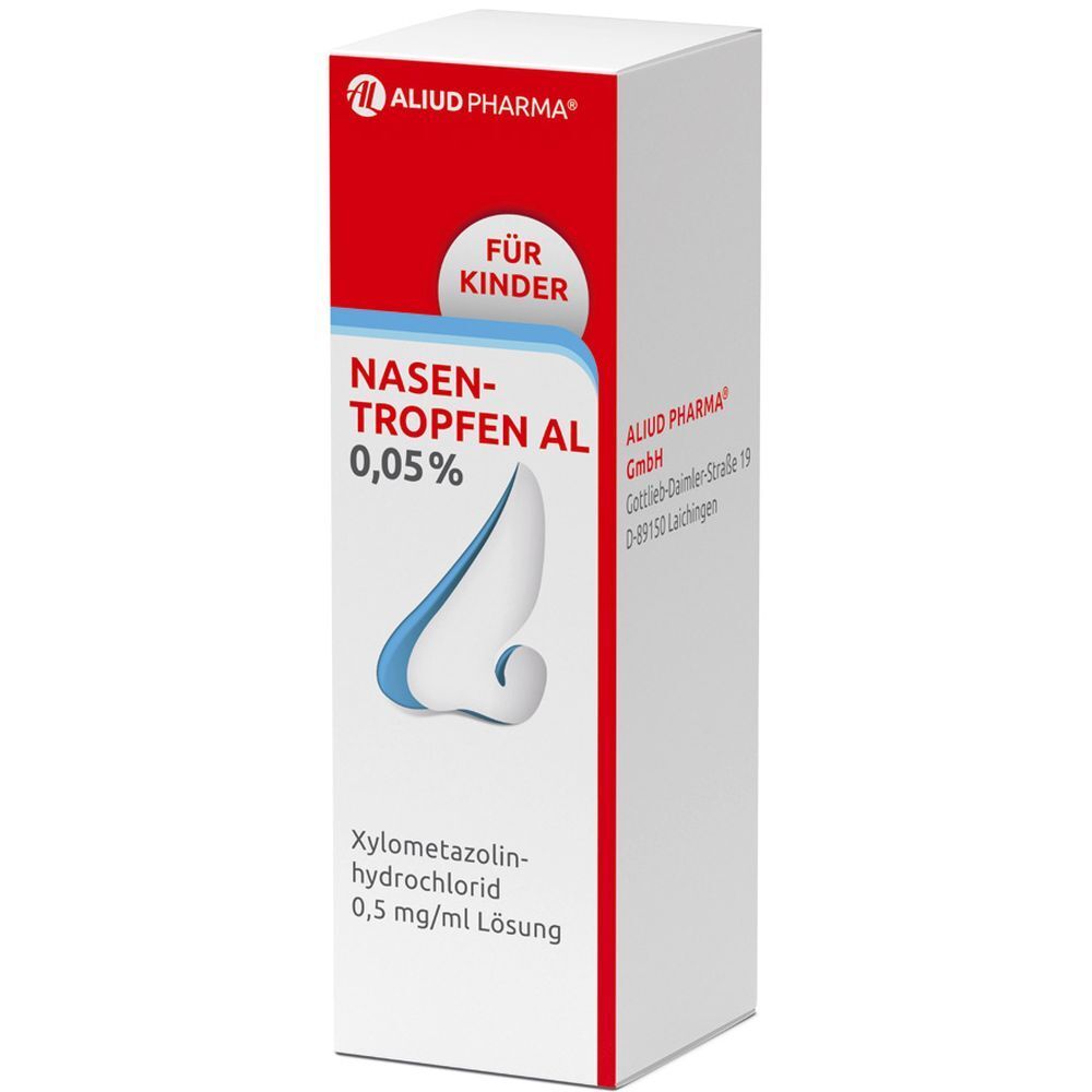 Nasentropfen AL 0,05 % bei Schnupfen