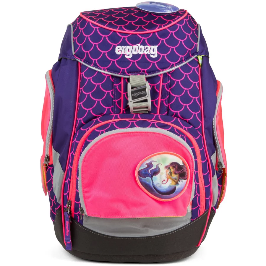 Ergobag Pack LUMI - Schulrucksack Set 6tlg. Bärmuda Viereck (2021)