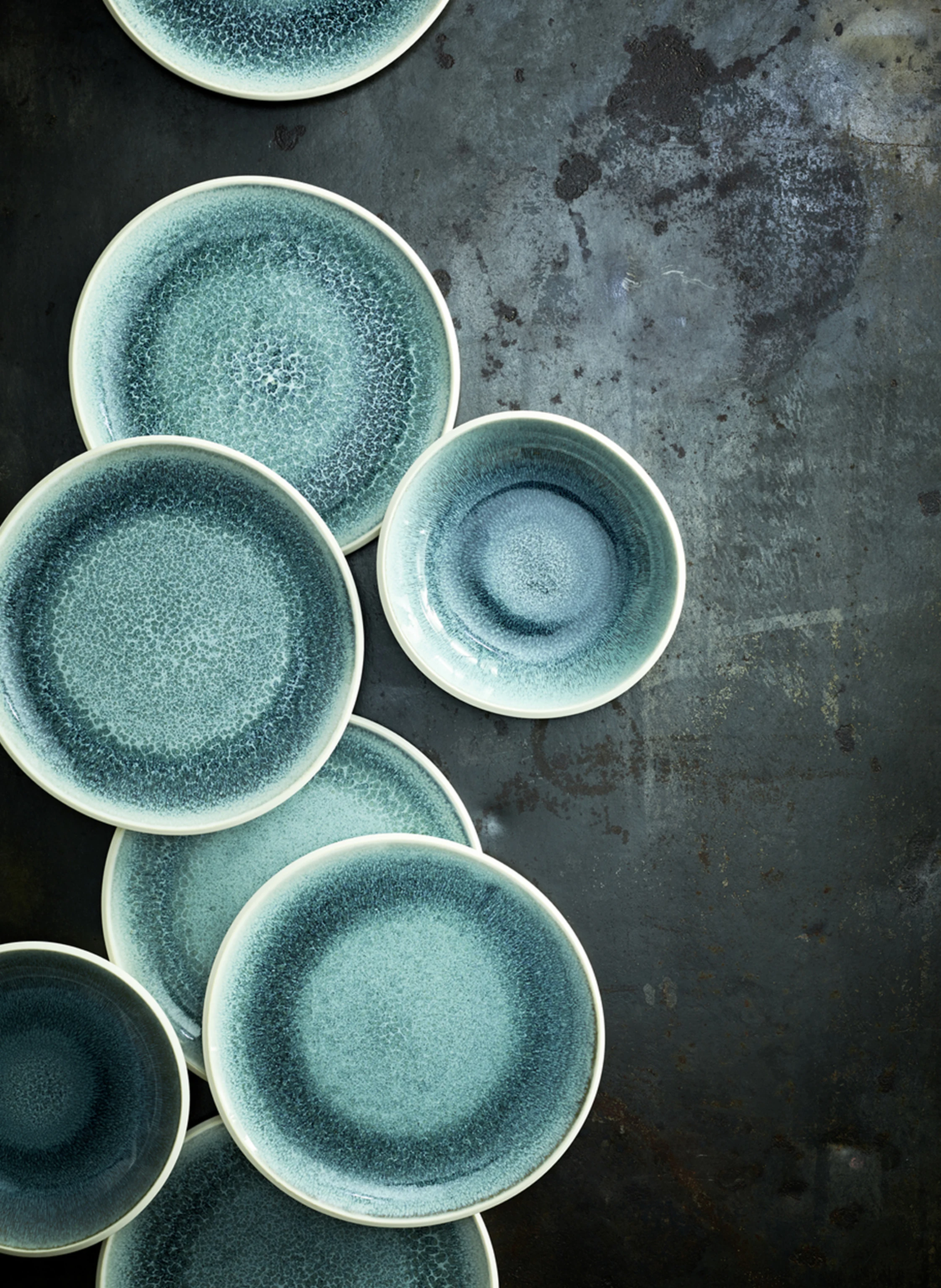 Rosenthal 6er-Set Schalen JUNTO AQUAMARINE