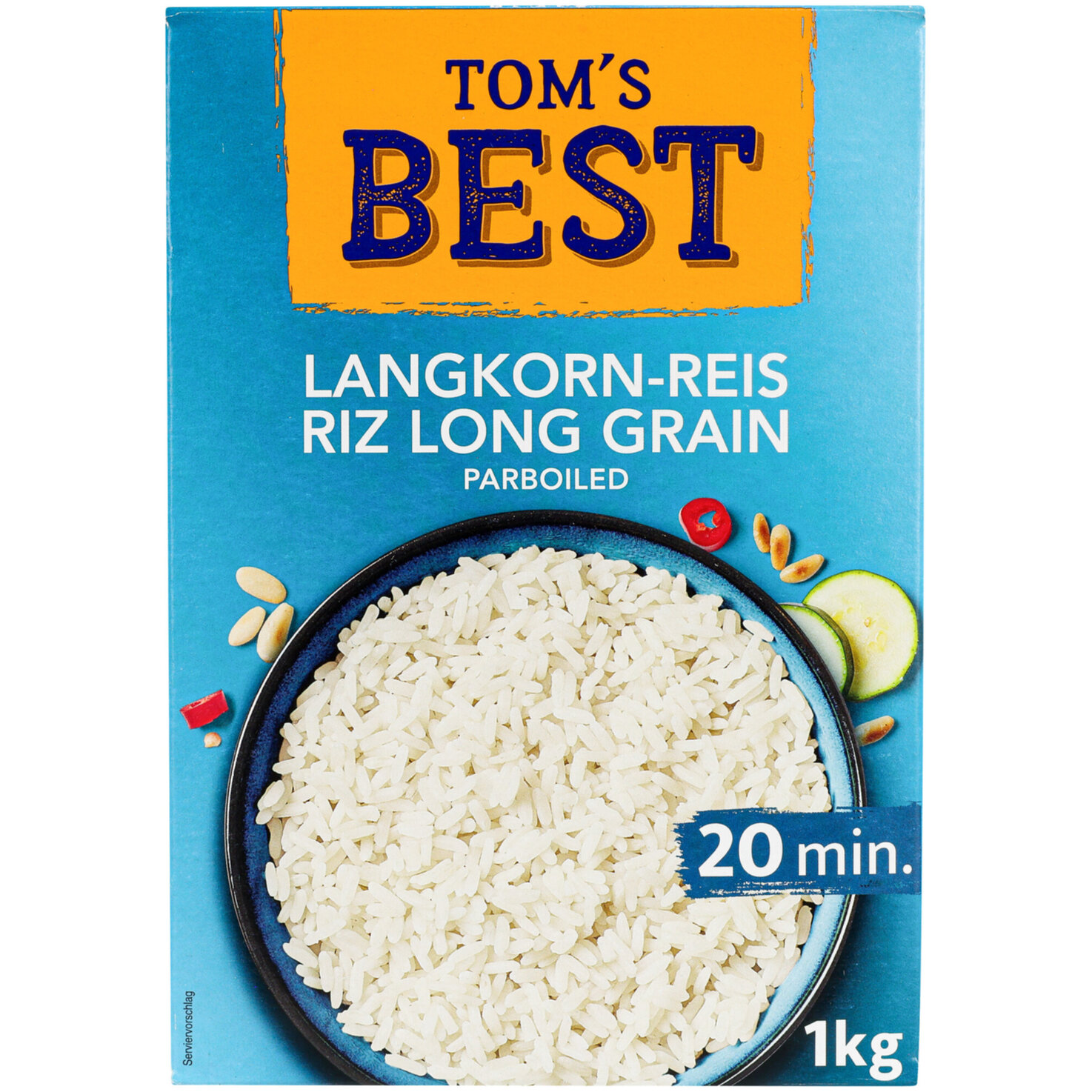 Tom's Best Langkornreis Parboiled