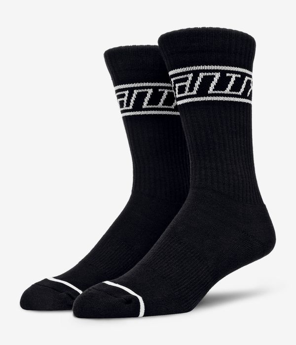 Antix Repitat Socken US 6-13 (white black) 2er Pack