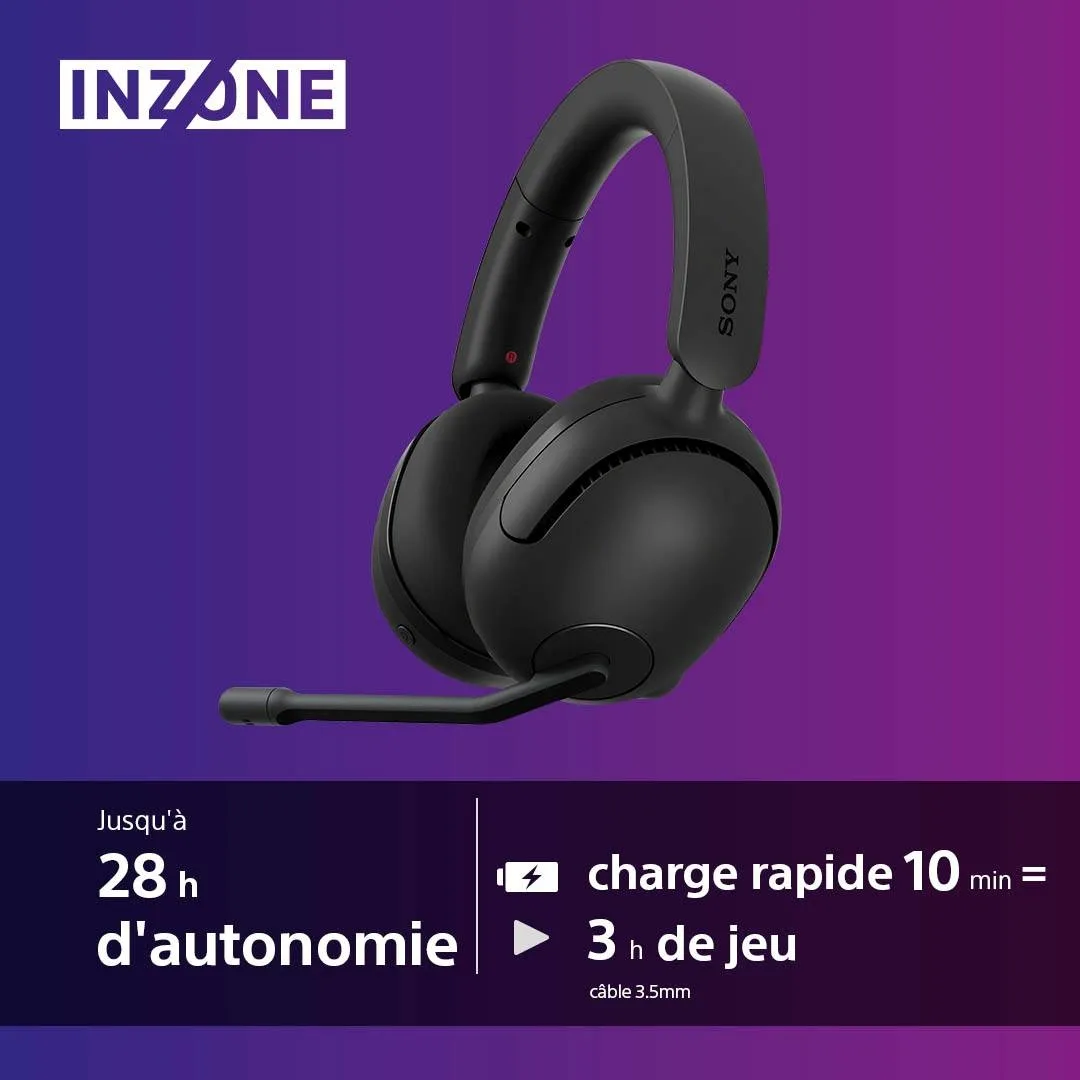 INZONE H5 Noir Casques gaming