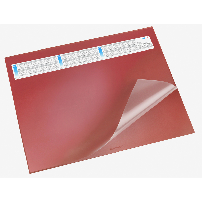 Läufer Schreibunterlage Durella DS, rot