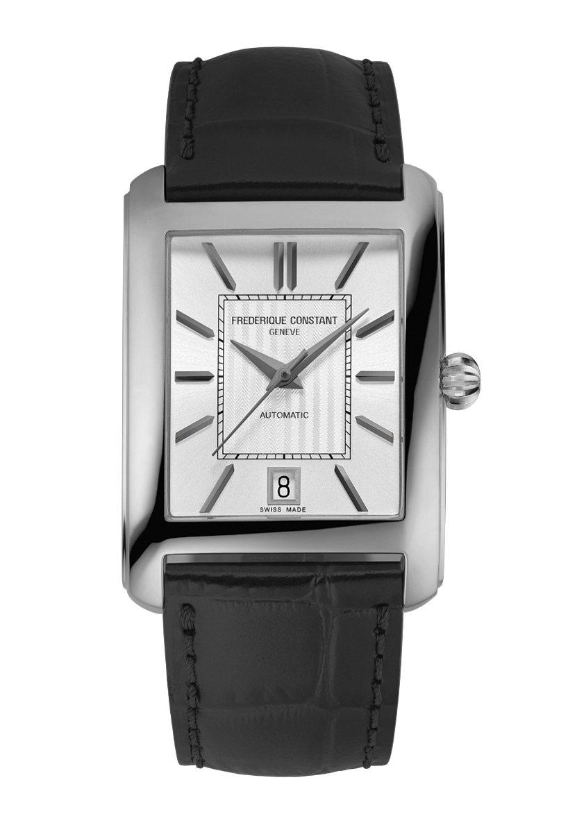 Frederique Constant Classics Carree Automatik Schwarz