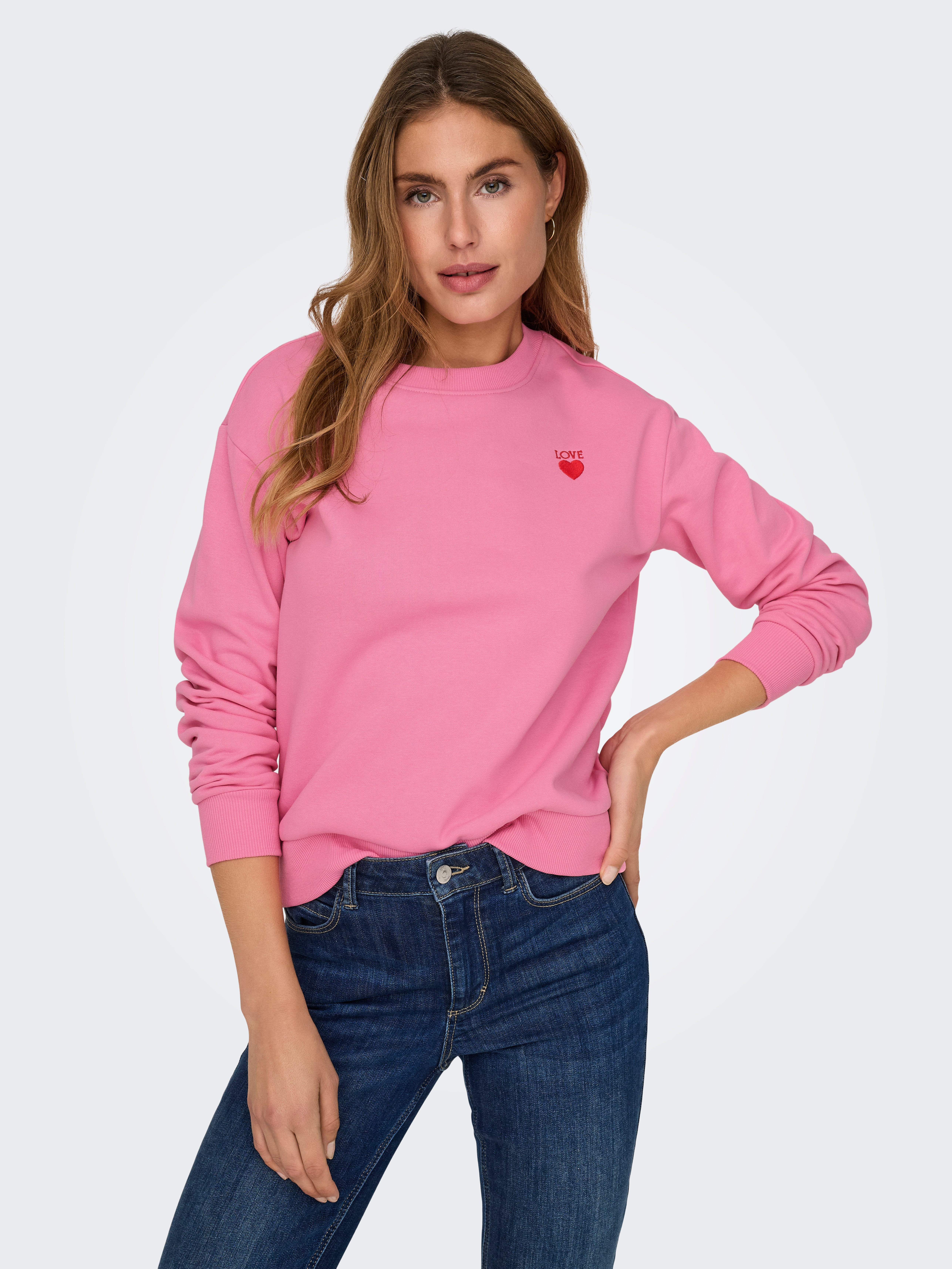 JDYPARIS Sweatshirt Sachet Pink