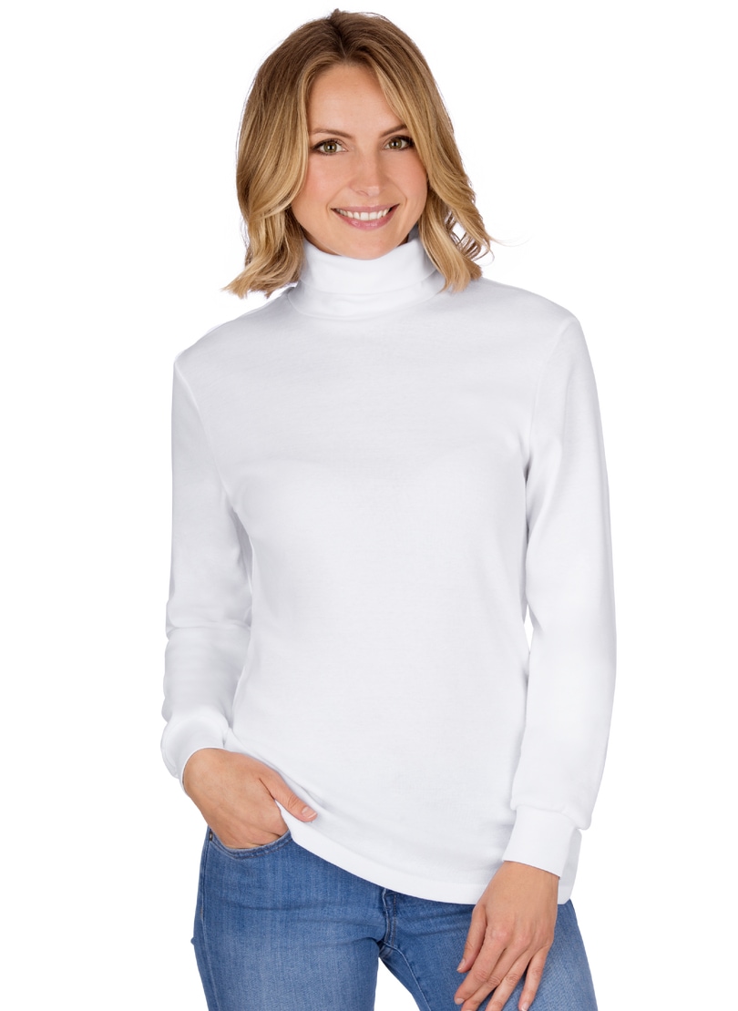 Trigema Rollkragenshirt »TRIGEMA Langarm Ski- und Sport-Rollkragenpullover«, 1 Stk.