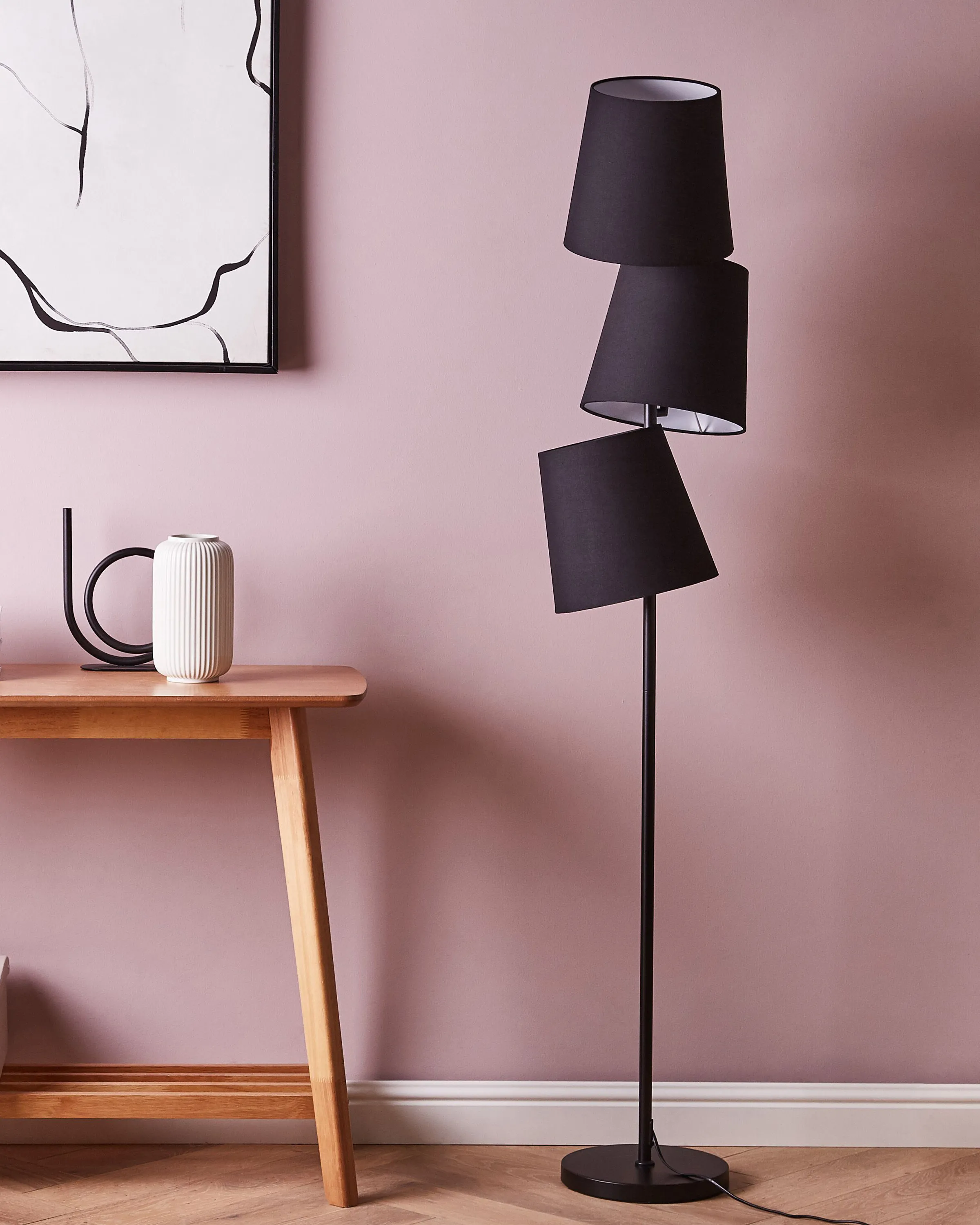 Staande lamp RIO GRANDE Metaal Zwart