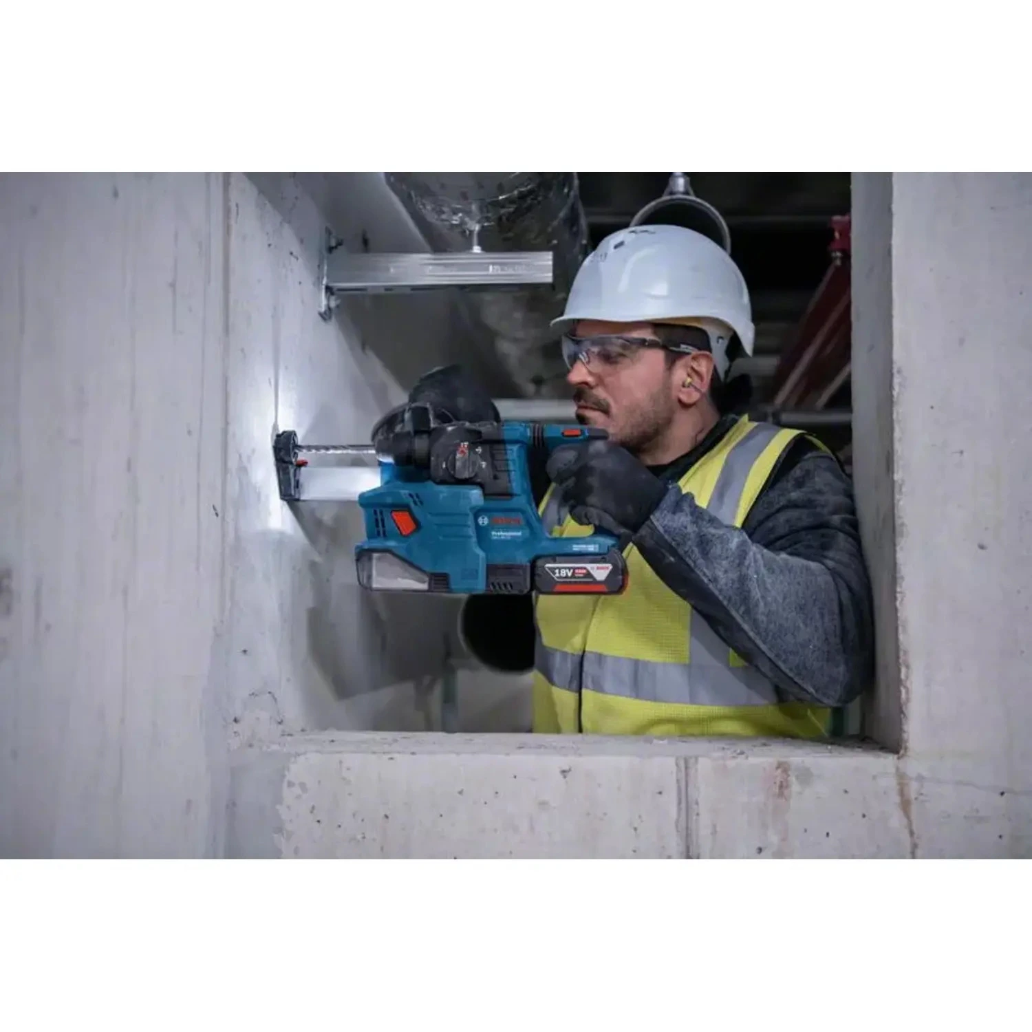 Bosch GBH 18V-22 18V accu boorhamer body in L-Boxx