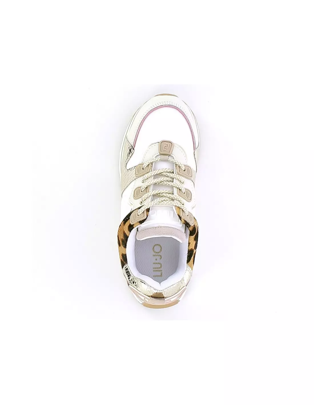 LIU JO MAXI WONDER - Baskets Blancorleopard