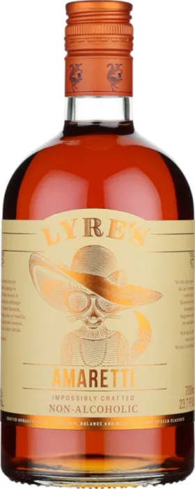 LYRE'S AMARETTI NON-ALCOHOLIC SPIRIT 70CL