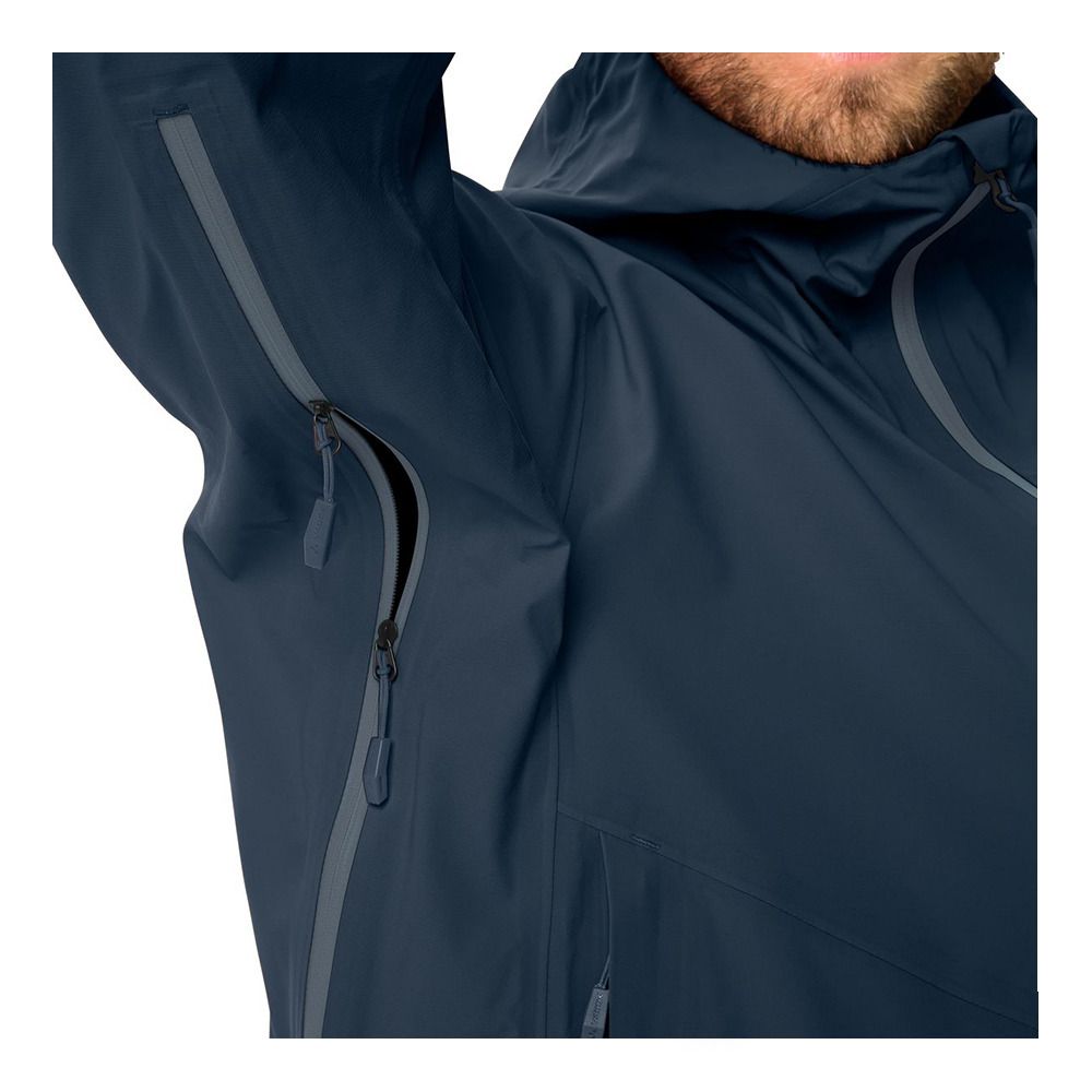 Vaude CROZ 3L III - Veste Homme dark sea
