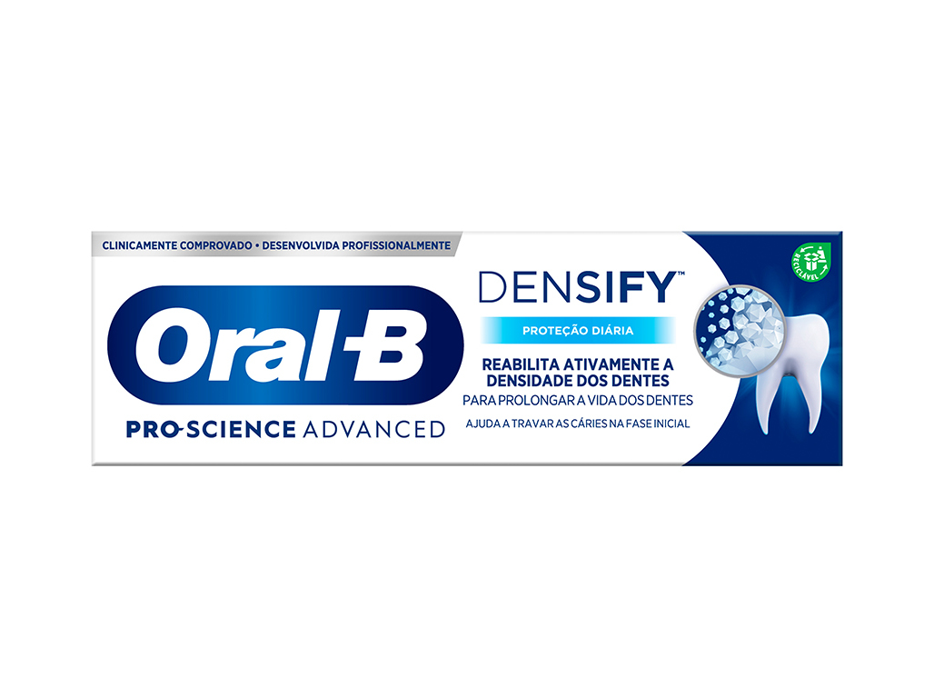 PASTA DENTÍFRICA ORAL-B DENSIFY PROTEÇÃO DIÁRIA 75ML
