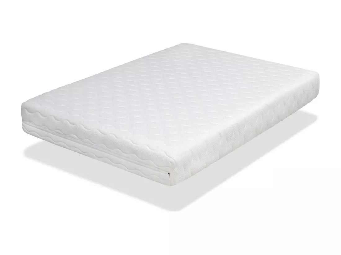 Matelas ressorts ensaches 90X190 AQUILA FIRM, Epaisseur 22 CM, Dehoussable, avec mousse a memoire de forme de haute densite tres ferme