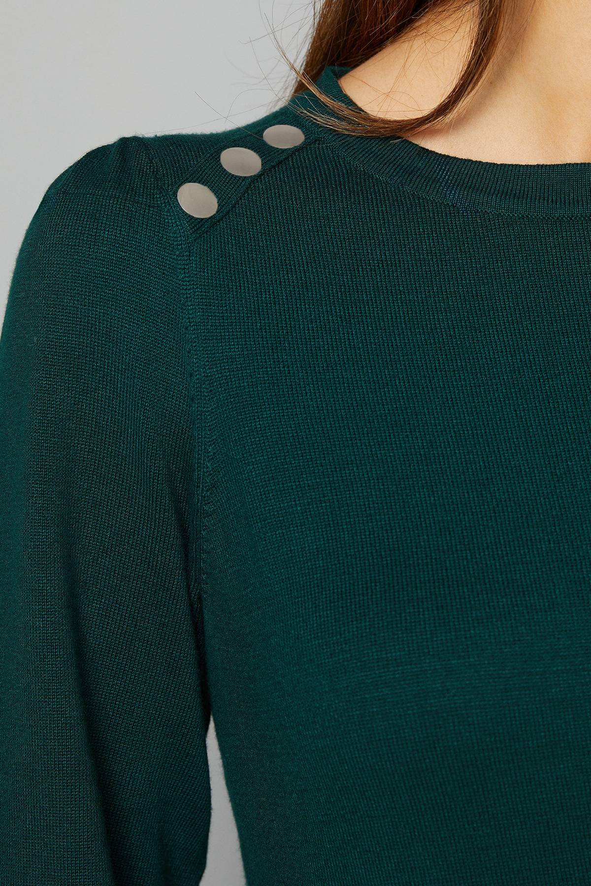 Wallis Robe synthétiquell Évasée à Col Rond