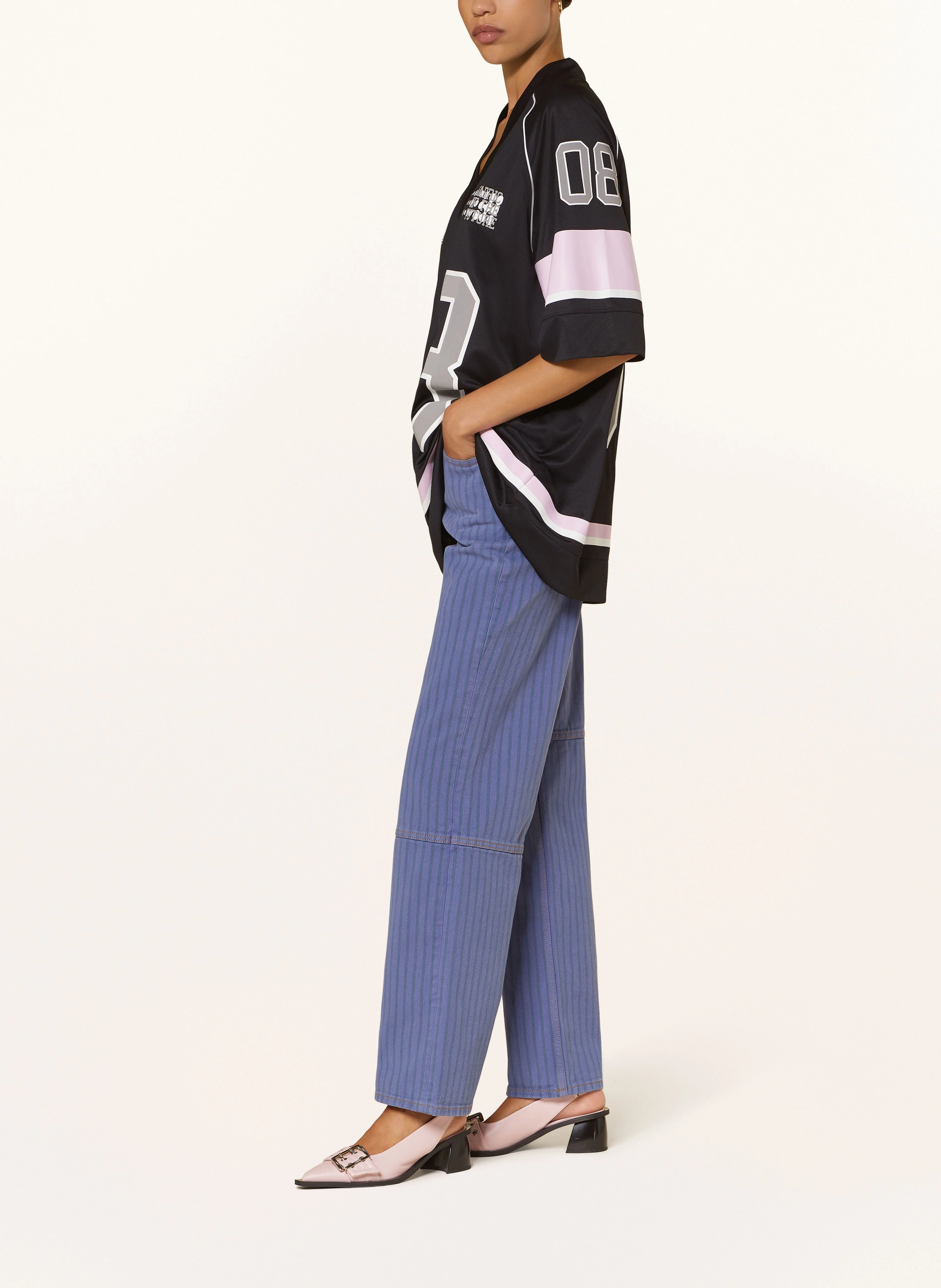GANNI Straight Jeans