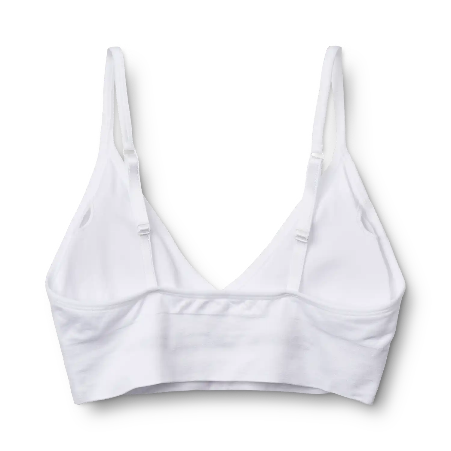 Molly&My Wardrobe Luise Bra Top Narrow Strap W. Padding hite