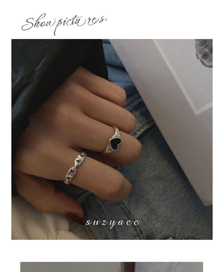 Korrs - 925 sterling zilveren open ring (verschillende ontwerpen)