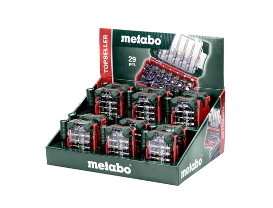 METABO - Coffret embouts de vissage Assortiment d'embouts. Sp 29 pièces.+mini flash light pour v...
