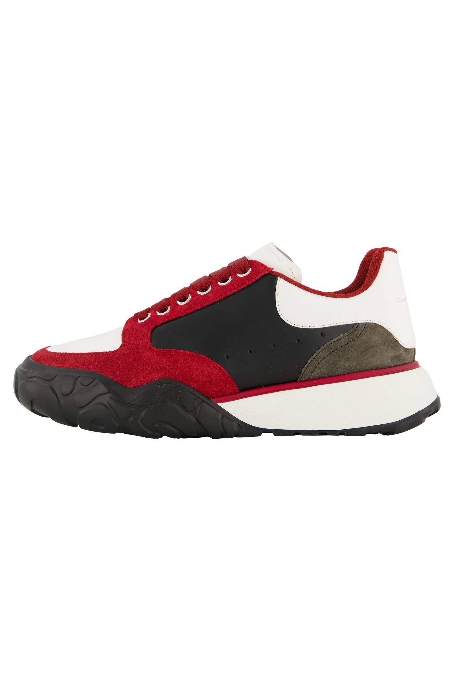 Alexander McQueen| Herren Sneaker COURT mit Glatt- und Veloursleder