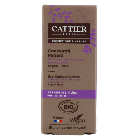 Cattier concentré regard premières rides - Contour des yeux anti âge