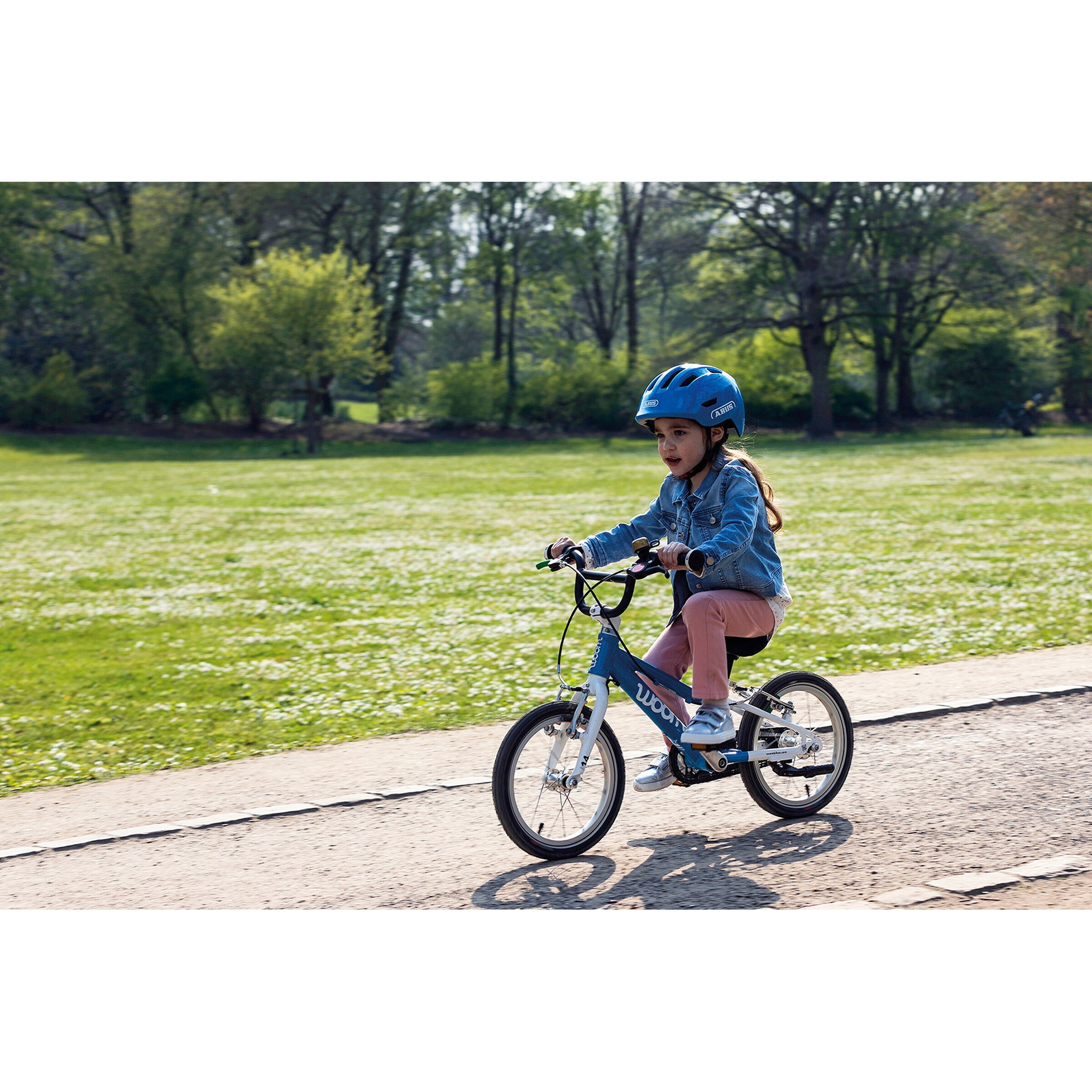 ABUS Fahrradhelm Smiley 3.0 shiny blue