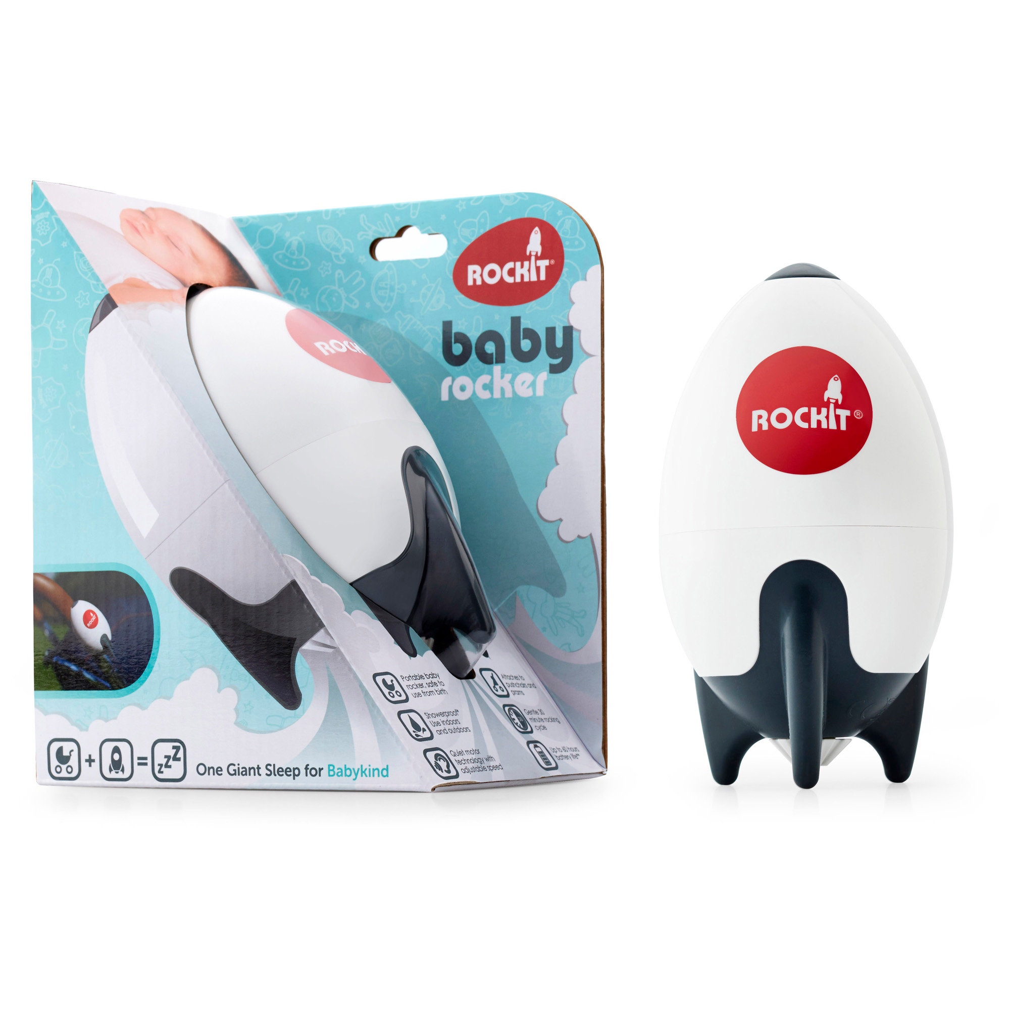 Rockit Baby Rocker White - kinderwagen accessoires - Prénatal