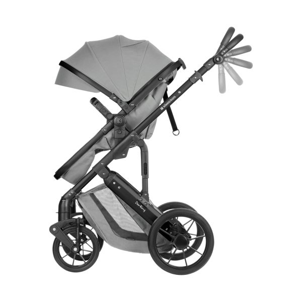 Kikkaboo Kinderwagen Darling 3 in 1 Licht Grijs