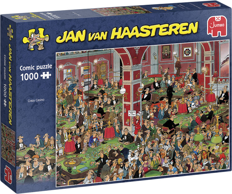 Jan Van Haasteren puslespil JvH Crazy Casino