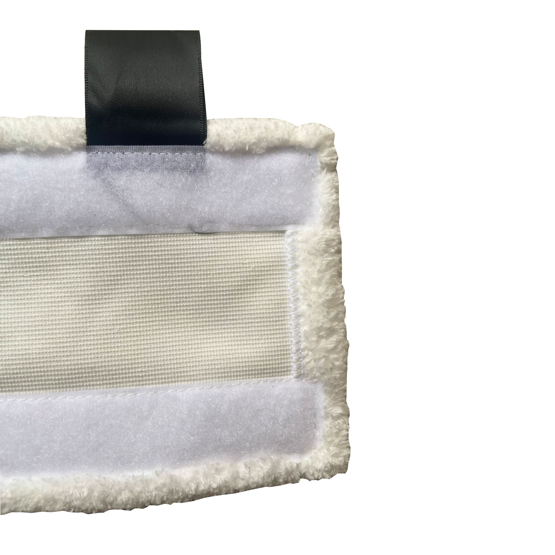 (6-tlg. Set) Mikrofaser Reinigungs Pads Tücher für Kärcher EasyFix Dampfreiniger - Weiss