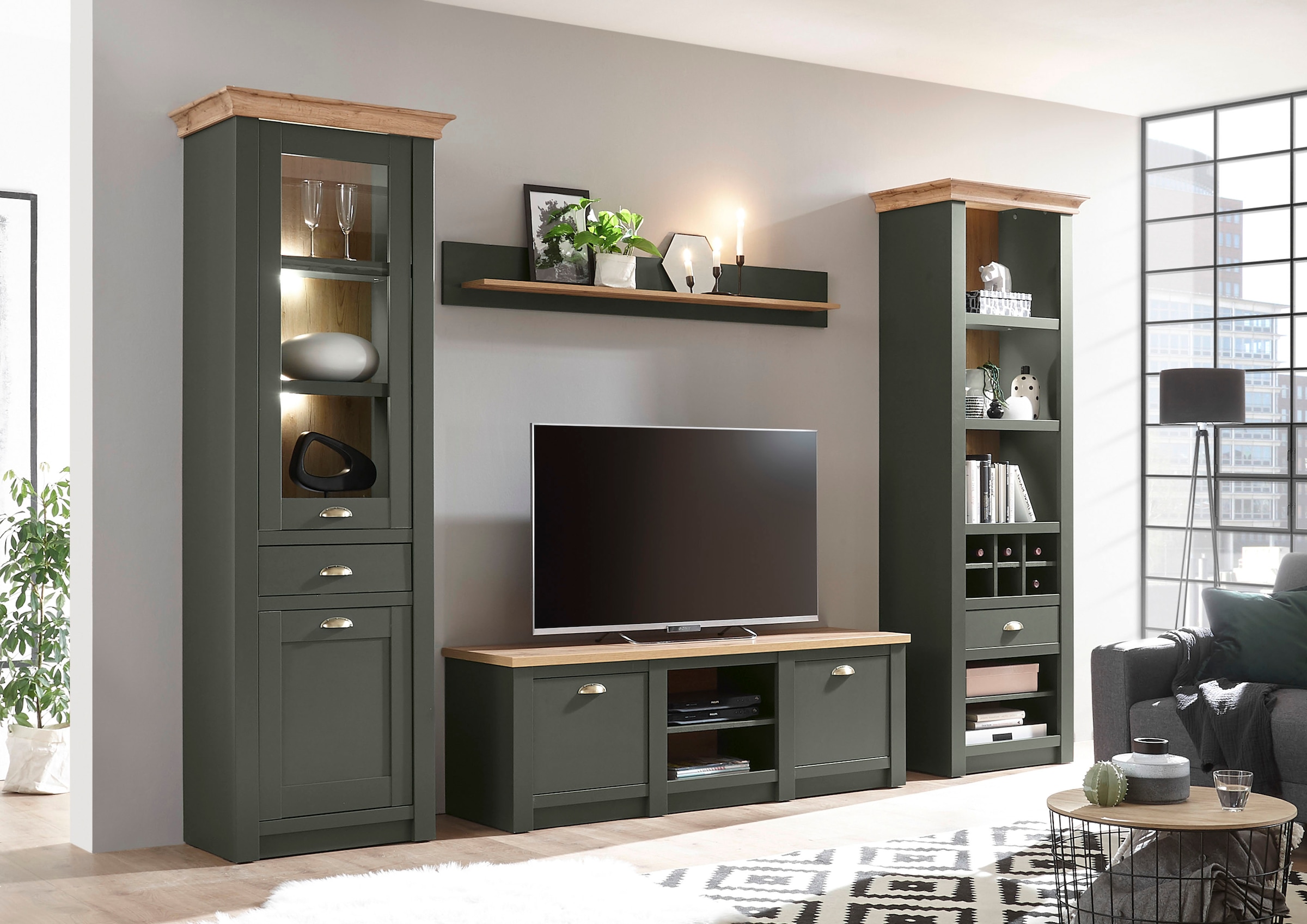 Home affaire Wohnwand »Cambridge« Set, 4 Stk. tlg.