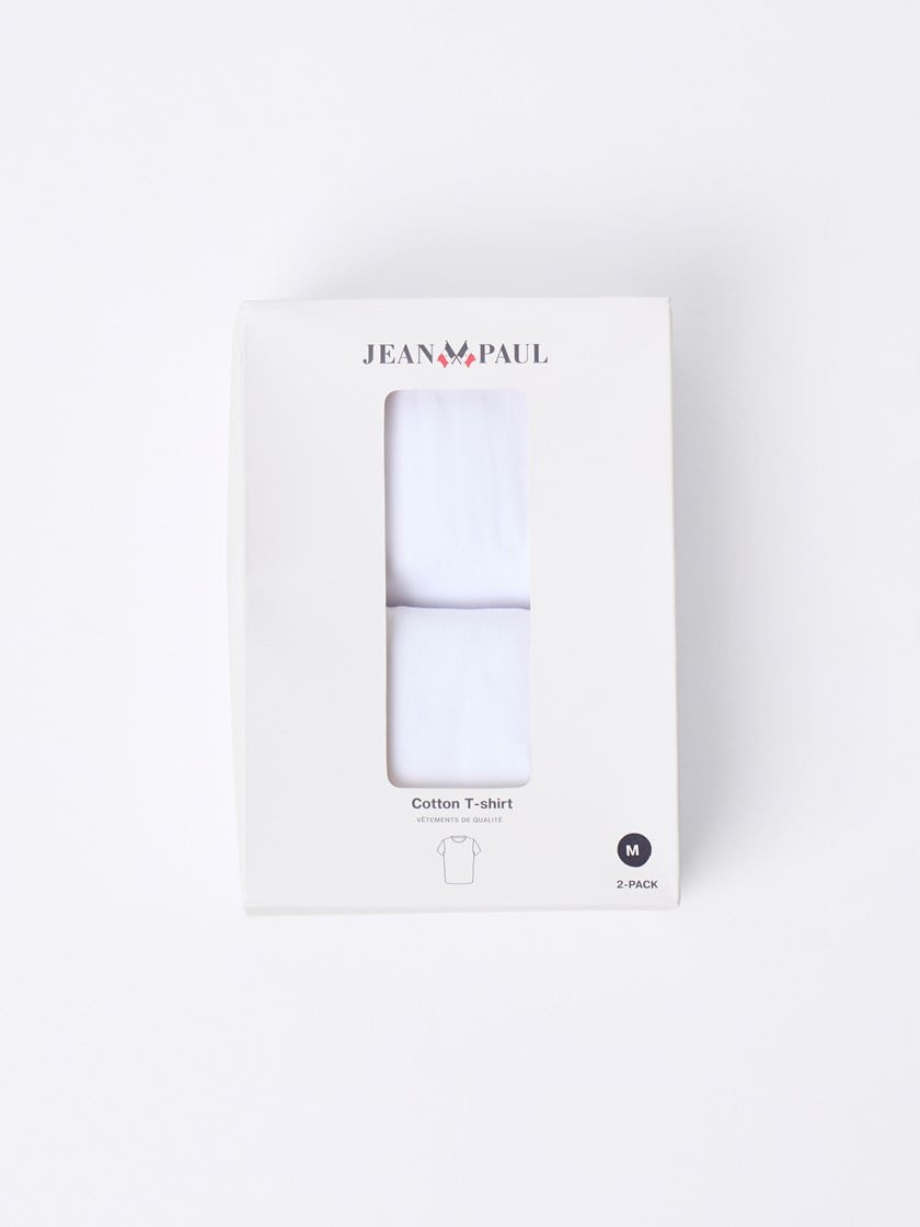 2 PK T-skjorte Bright White