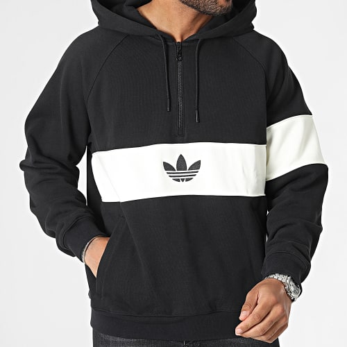 Sweat Capuche Hack NY IP9488 Noir