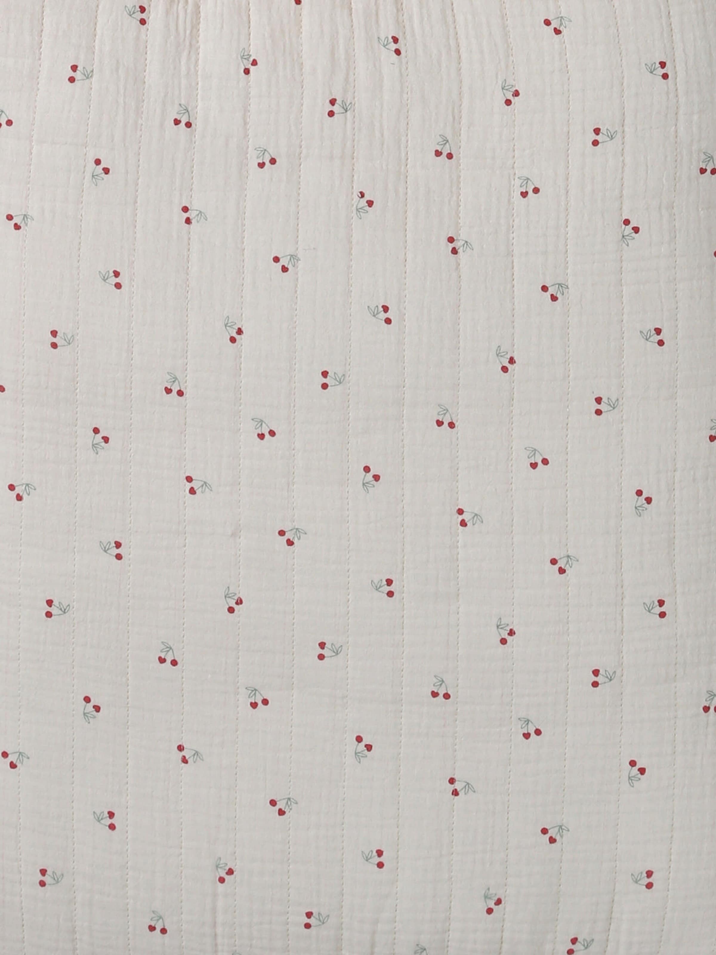 Vertbaudet Baby Ausfahrsack, Musselin beige bedruckt