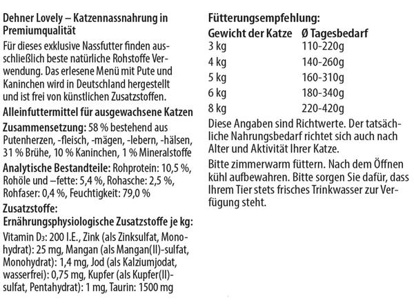 Dehner Premium Lovely Nassfutter für Katzen