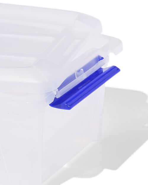 boîte de rangement avec couvercle 5L Tokyo transparent 28x19.5x14