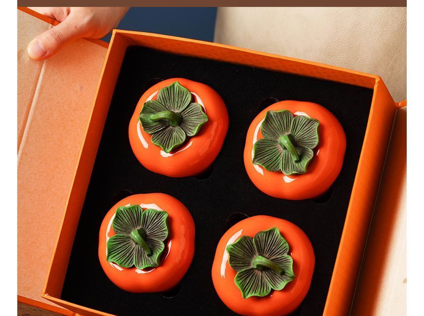 Koringa - Keramische Persimmon Container