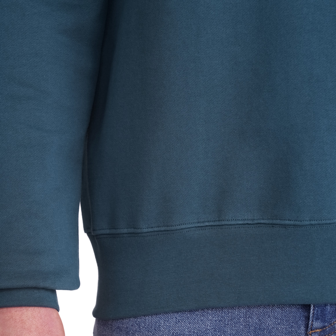 Jonas Nielsen Herren Sweatshirt mit Bio-Baumwolle dunkelblau