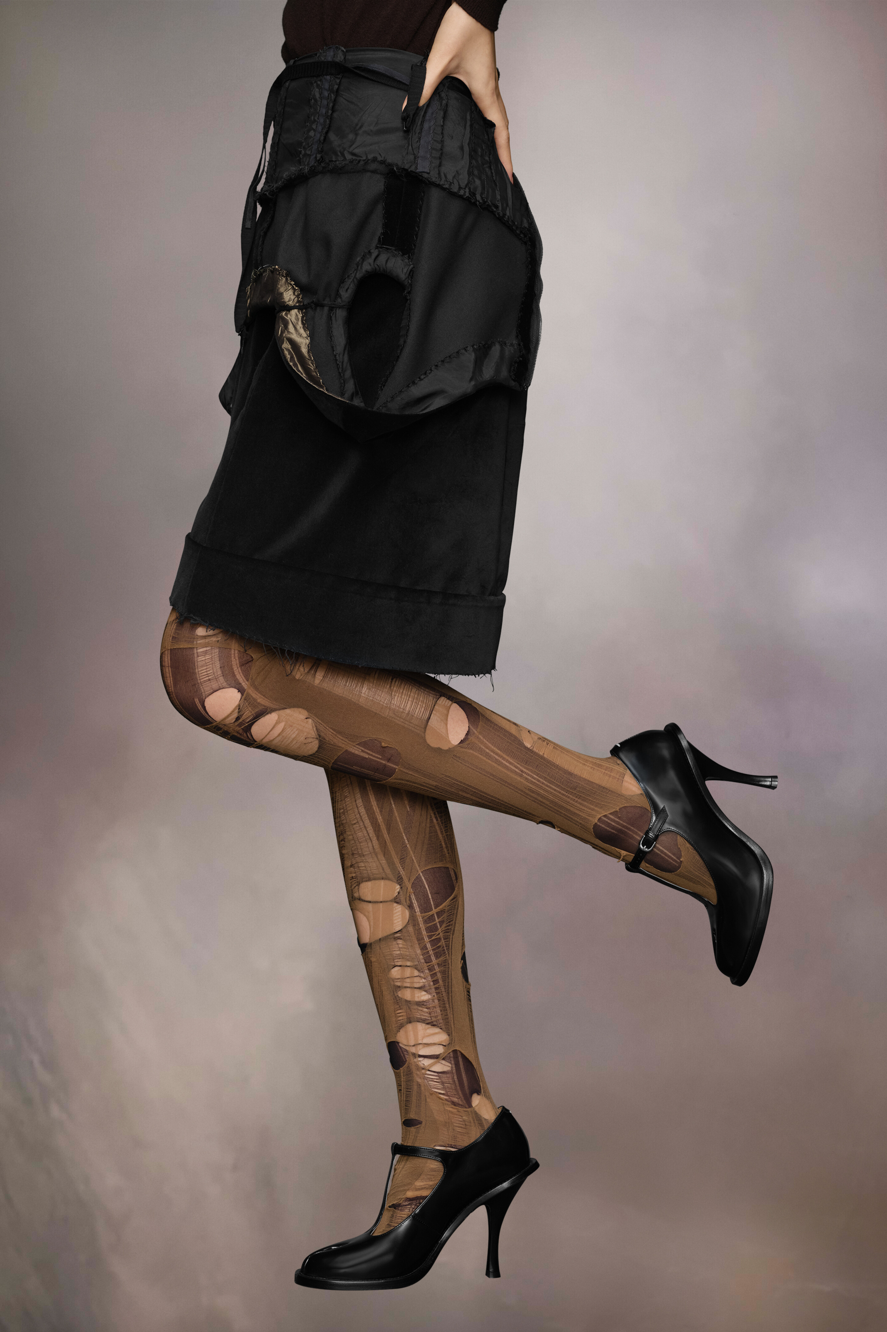 BOURGEOISE CHUNKY PUMP T-BAR H100