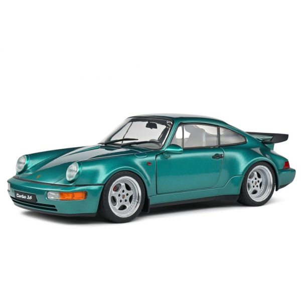 Solido Porsche 911 964 Turbo Green Solido 1:18 S1803407