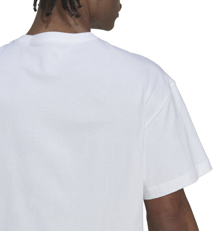 adidas Essentials FeelVivid Drop Shoulder T-shirt Hvid
